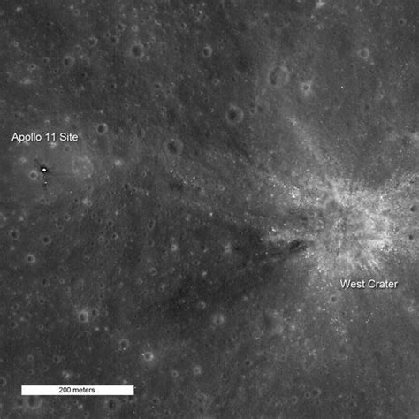 Lros Closer Look At Apollo 11 Landing Site Universe Today