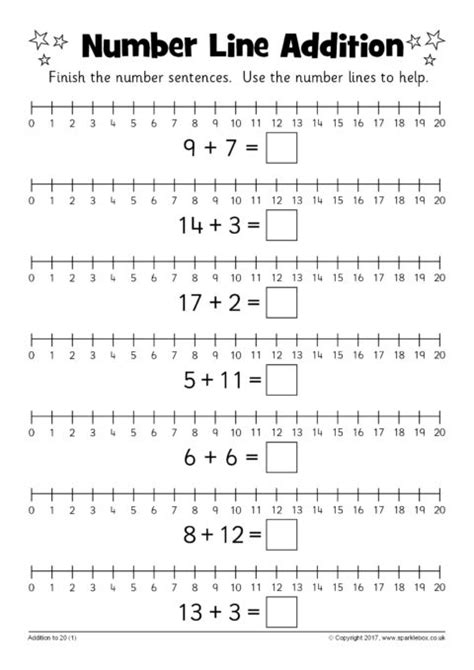 Number Line Addition And Subtraction
