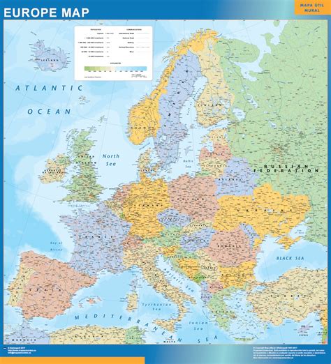 Wall Maps Europa Political Wall Map Of Europe Gambaran