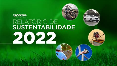 Honda South America Publica Relatório De Sustentabilidade 2022 Honda