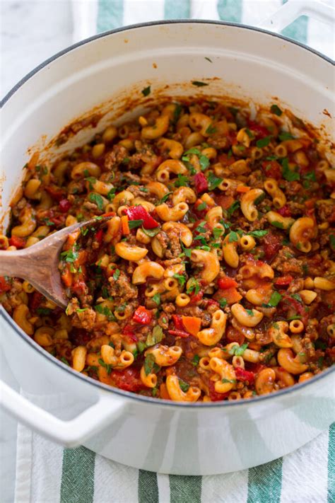Easy Goulash Recipe One Pot American Style Cooking Classy In 2020