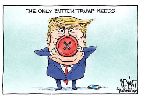 How Cartoons Are Skewering Trumps Taunts Of A Bigger Nuclear Button