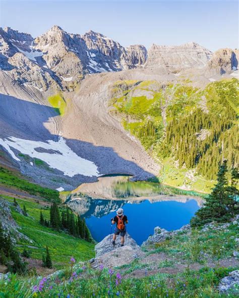 Amazing Backpacking Hike In Colorado Blue Lakes Trail News Break