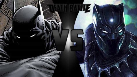 Death Battle Batman Vs Black Panther By Alvin1794 On Deviantart