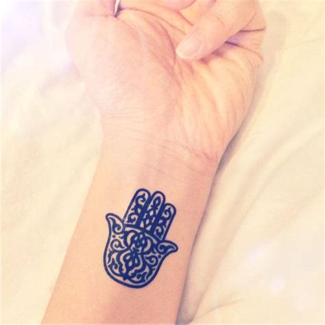 2pcs Hamsa Hand Pattern Tattoo Inknart Temporary By Inknart Chic Tattoo