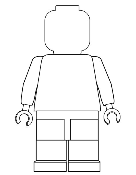 Free Printable Lego Coloring Pages - Paper Trail Design