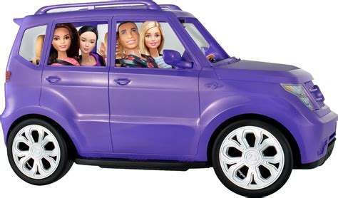 パープル】 ?Barbie Off-Road Vehicle Purple with Pink Seats and Rolling