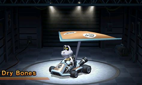 Dry Bones Mario Kart Wii