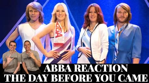 ABBA Reaction The Day Before You Came Song Reaction St Time Hearing YouTube