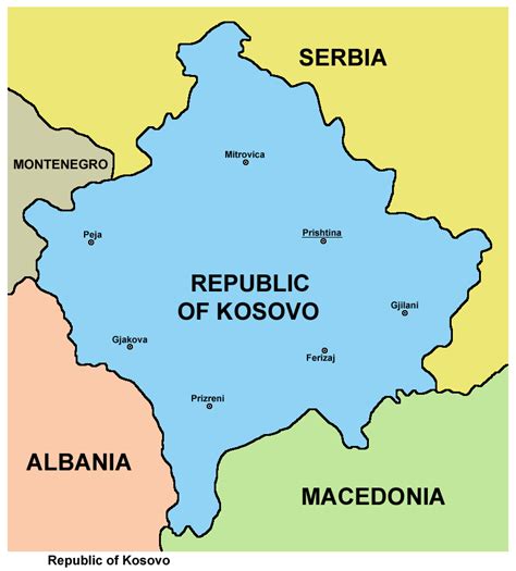 Things to do in kosovo, europe: Political status of Kosovo - Wikiwand