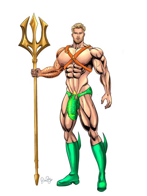 Rule 34 Abs Aquaman Arthur Curry Biceps Big Bulge Big Chest Big Pecs