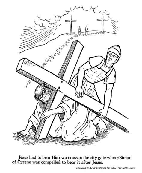 Easter Bible Coloring Page 14 Bible Printables
