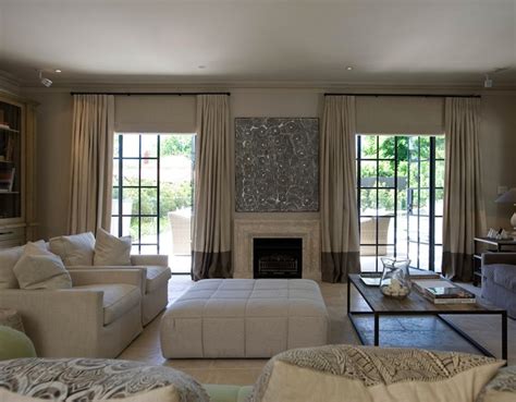 Paint living room high quality home design. Two Tone Curtains - Transitional - living room - Marco ...