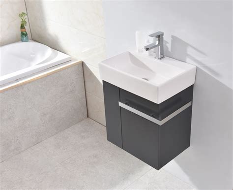 Klein badkamermeubel Compact 500 - mat wit (Brig) for only ##