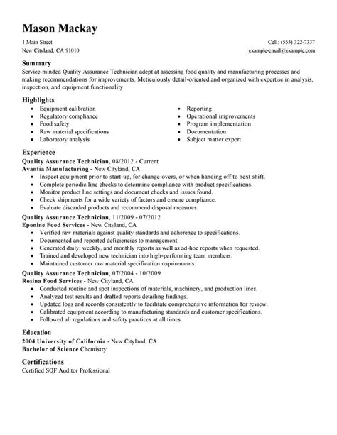 Resume examples see perfect resume examples that get you jobs. Best Quality Assurance Resume Example | LiveCareer