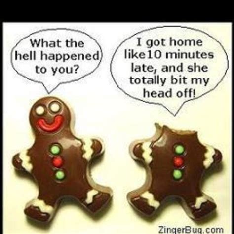 Gingerbread Christmas Humor Gingerbread House Parties Holiday Humor