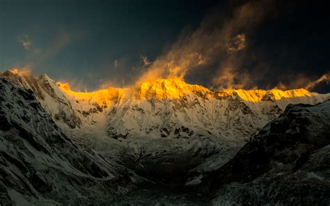 3840x2400 Annapurna Mountains Nature Landscape 5k 4k Hd 4k Wallpapers