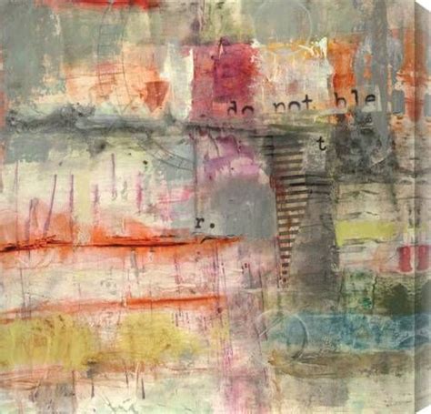 Jane Bellows Abstract Abstract Canvas Wall Art Abstract Canvas