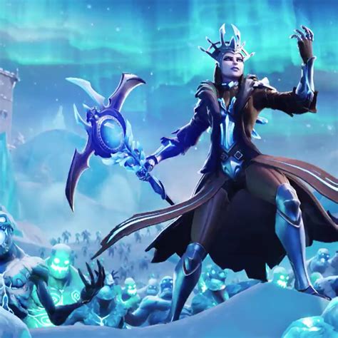 19 The Ice Queen Fortnite Wallpapers On Wallpapersafari