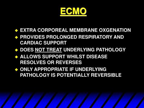 Ppt Ecmo Powerpoint Presentation Free Download Id196175