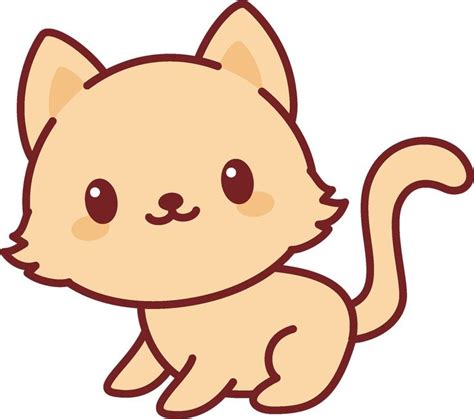 Adorable Cute Kawaii Animal Cartoon Kitty Cat Vinyl Decal Sticker