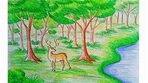 Check spelling or type a new query. Image result for images of forest for drawing (With images) | Forest drawing, Nature drawing ...