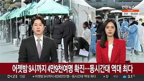 어젯밤 시까지 만 천여명 확진동시간대 역대 최다 동영상 Dailymotion