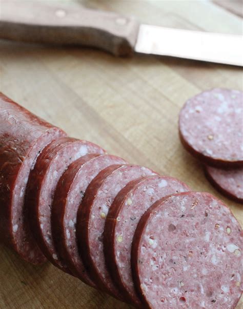 1) grind all meat through ⅜ plate or larger. Smoked Venison Sausage | Venison summer sausage recipe, Deer recipes, Summer sausage recipes