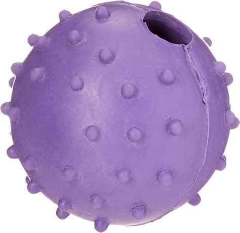 Classic For Dogs Rubber Pimple Ball With Bell Small 40 Mm Assorted