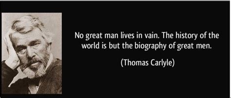 Thomas Carlyle Great Man Theory Great Man Theory World History