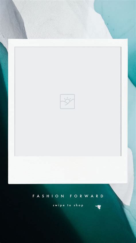 Blank Shop Iceberg Frame Customizable Instagram Template Shutterstock