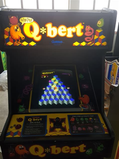 Qbert 1982 Gottlieb Lo Trovi Solo Da Noi Di Arcade Story