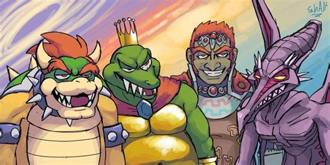 Bowser Ganondorf Ridley And King K Rool The Legend Of Zelda And