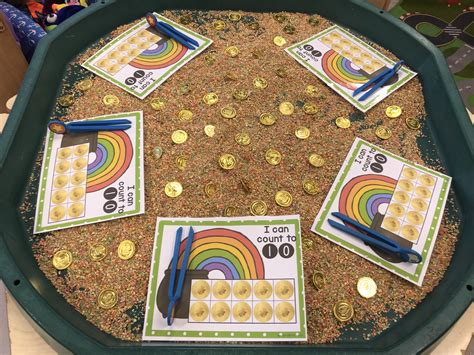 Eyfs Maths Counting To 10 Gold Coin Finger Gym Maths Eyfs Eyfs Activities Counting Activities