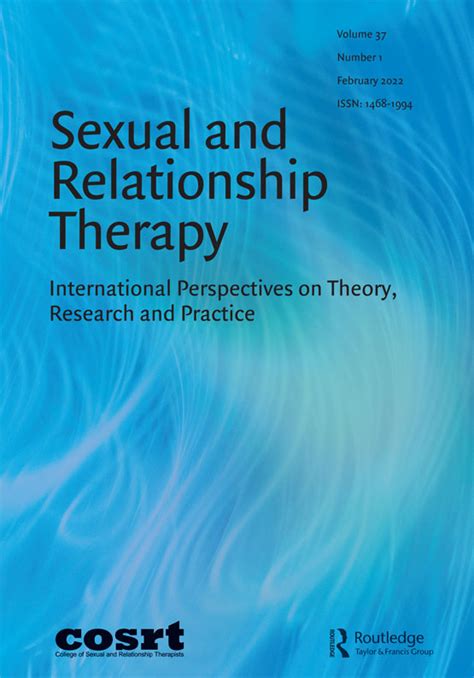 A Person Centred Approach To Psychosexual Therapy Theorizing Practice Sexual And Relationship