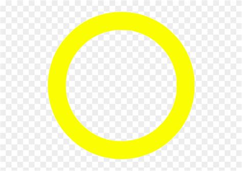 Transparent Circle Yellow Outline Free Transparent Png Clipart Images