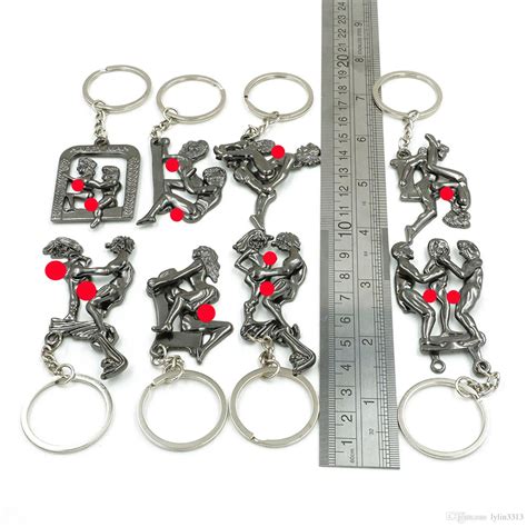 Naughty Erotic Soccer Keychains Keyrings Unisex Adult Toy For Couples