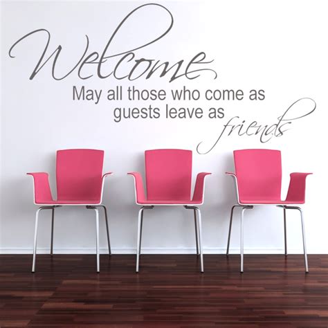 Welcome Quotes For Guests Quotesgram