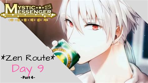 Be supportive of zen and his career. MYSTIC MESSENGER ZEN ROUTE ~ DAY 9, Pt 4 - YouTube