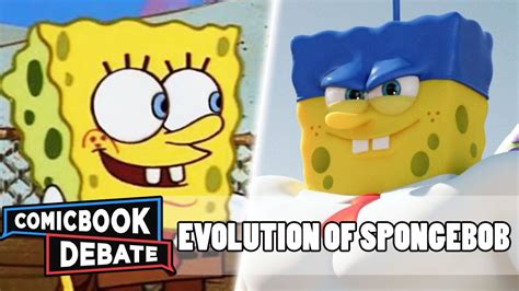 Evolution Of Spongebob Squarepants In Cartoons In 13 Minutes 2018