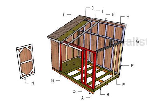 Building A 8x12 Lean To Shed Lean To Shed Diy Shed Plans Lean To