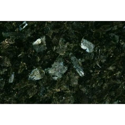 Polished Green Pearl Granite Slab For Countertops Thickness 16mm At