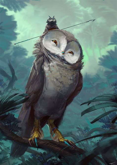 Artstation The Hoch Owls Thomas Chamberlain Keen Illustration D
