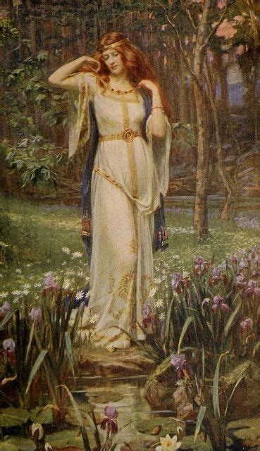 Freyja Goddess Of The Month August 2019 With Images Norse Goddess Of Love Freya Norse
