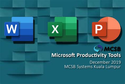 Microsoft Productivity Tools Mcsb