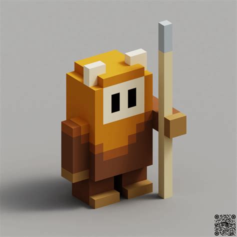Decided To Start Honing My Skills By Practicing Making Simple Voxel