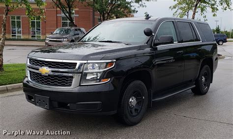 2015 Chevrolet Tahoe Police Suv In Riverside Mo Item Bw9243 Sold