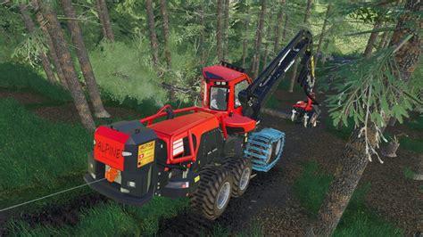 Ls19 Selbstfahrer Forstmaschinen Komatsu Harvester Pack 1000 Für