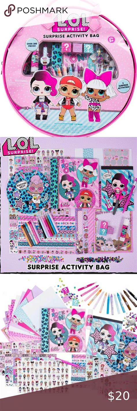 Copy Nwt Lol Activity Kit 300 Pieces Of Entertainment For Your Little