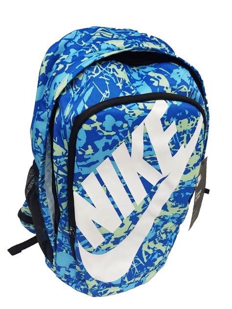 Nike Hayward Futura 20 Print Laptop Backpack Student School Bag Blue